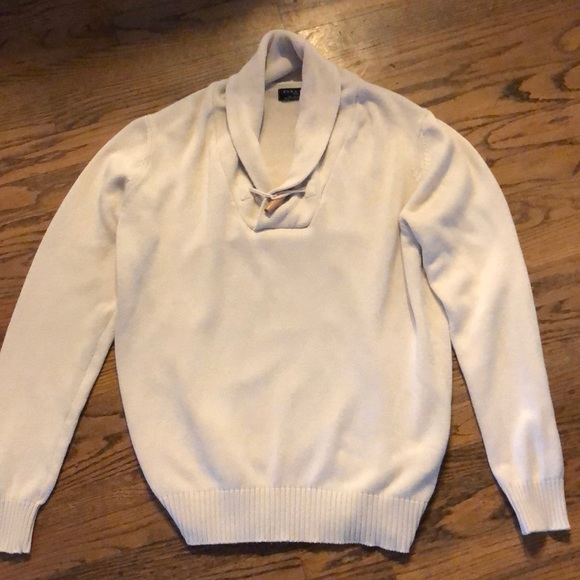 Zara Other - Zara Man Pullover Sweater Beige SZ Lg EUC